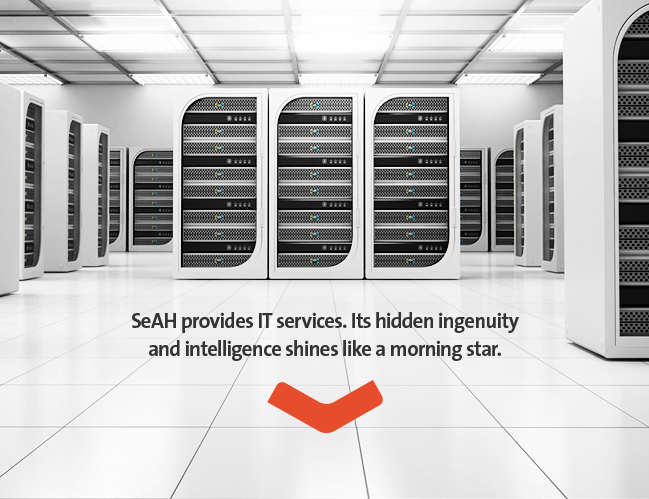 SeAH provides IT services. Its hidden ingenuity and intelligence shines like a morning star.